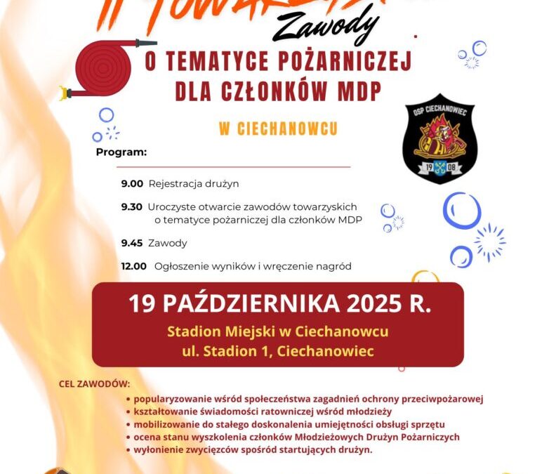 II Zawody Towarzyskie MDP Ciechanowiec 2025